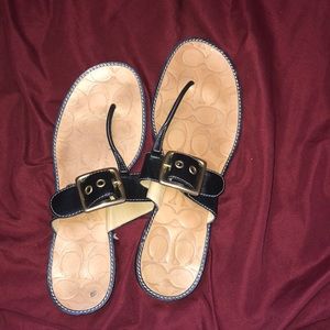 Coach Flip Flops